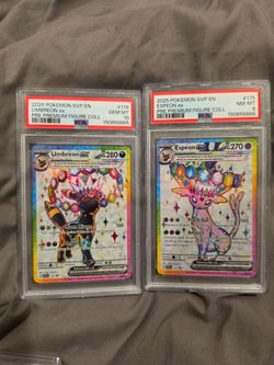 Pokemon Prismatic Evolutions premium figure collection promos psa