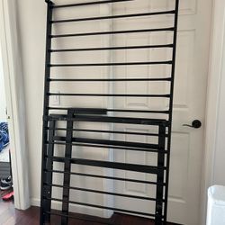 Twin Metal Bed In Excellent Condition 