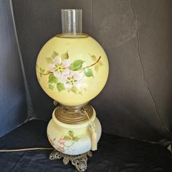 Beautiful Vintage Hurricane Lamp