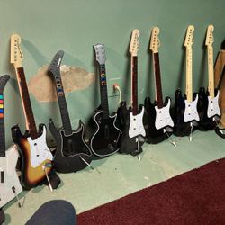 Rock Band & Guitar Hero  Guitars & Drum Sets