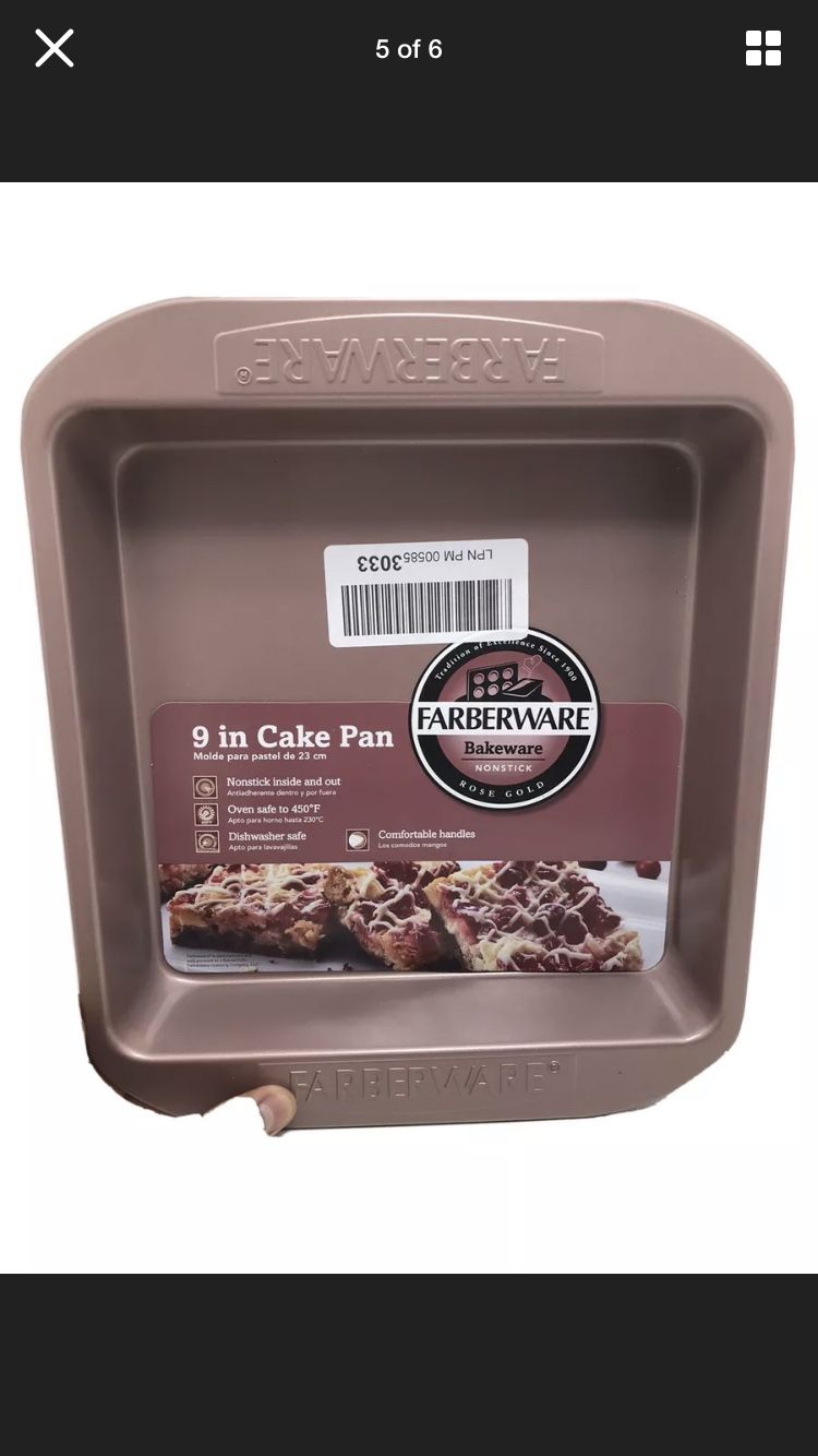 Farberware Nonstick Bakeware Baking Pan / Nonstick Cake Pan