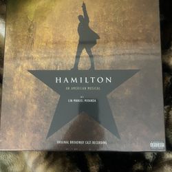 Hamilton Soundtrack Vinyl Record 