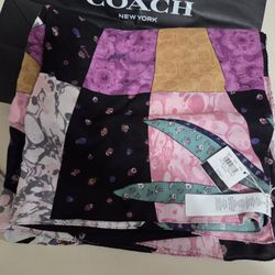 New with tags coach scarf paid $99 have receipt . Selling for  $25