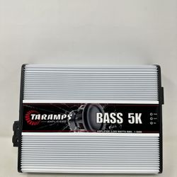 Taramps Bass 5k Amplifier 1 Ohm 5000 Watts RMS 1 Channel Full Range Car Audio Monoblock