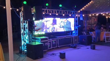 Sonido Acapulco Para Toda Ocasión Contamos Con Pantalla Led Y Televisiones Y 4 Chisperos