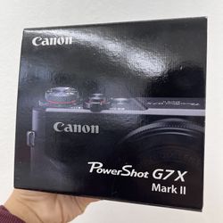 Powershot G7x Mark II