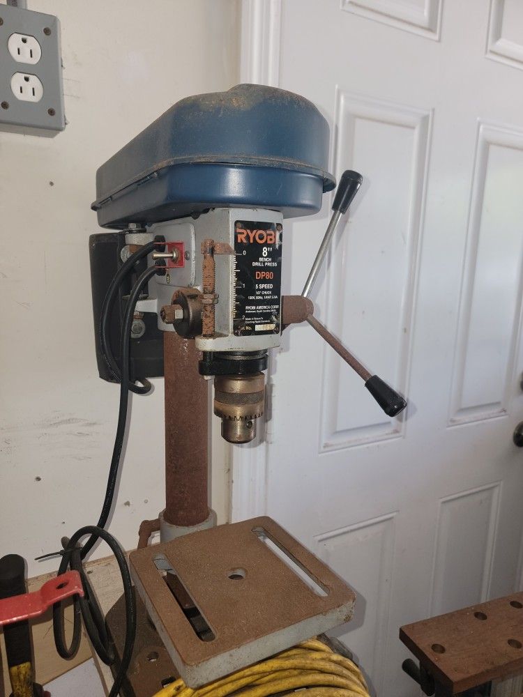 8" bench drill....