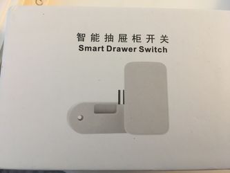 Smart Bluetooth Adhesive Drawer Cabinet Lock - White