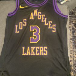 Lakers Nike City Edition Jersey 3 -Anthony Davis -men’s Medium 