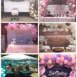 Balloon Decorations & Party Treats 