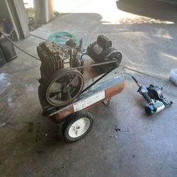 Vintage Craftsman Air electric Compressor 