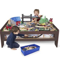 Imaginarium Train Table Pretend Play Extra Large Toy Cars Easter Race Track 