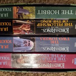 Lord Of The RINGS And The Hobit 4  Book Series