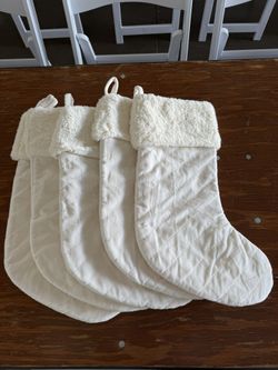 Threshold White Stockings Set Of 5