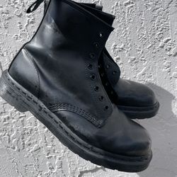 (USED) 1460 MONO SMOOTH LEATHER LACE UP BOOTS