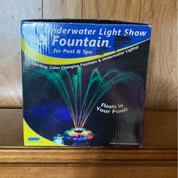 UNDERWATER   FOUNTAIN & LIGHT SHOW