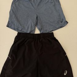 2 x ASICS Men’s 7” Shorts Size Small 