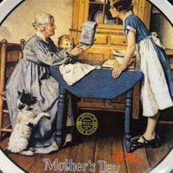 1983 Norman Rockwell “Add Two Cups and A Measure Of Love”