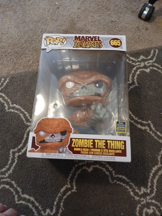 Zombie The Thing Marvel Zombie Jumbo Pop