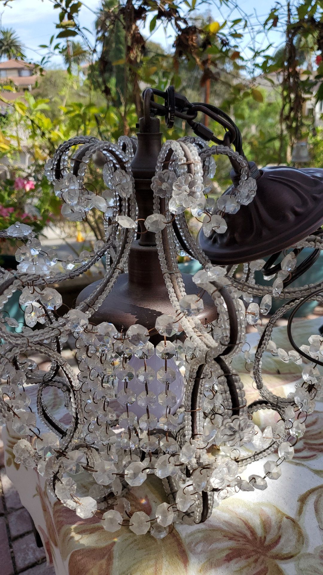 mini chandelier