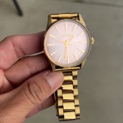 Men Nixon SS Sentry Light Pink Dial