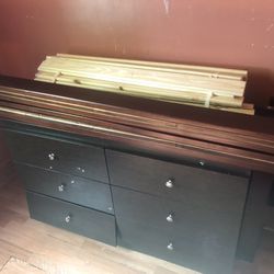 2 Bed Frames And Head Board Brand New $100 For Both