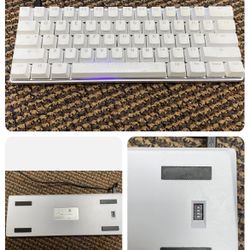 Vortex Pok3r Keyboard VTG 6100 White PC