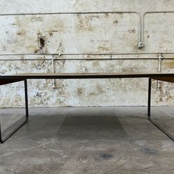 Metal and Wood Table 
