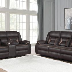 New Recliner Sofa And Recliner Loveseat 
