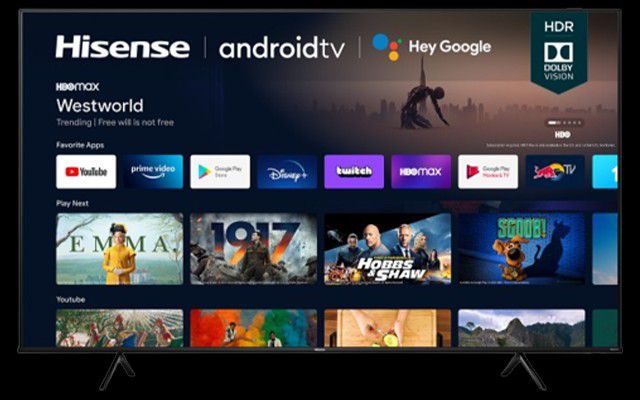 Today Only Hisense 4k Android Google Tv Hdr