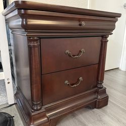 Wooden Nightstand 