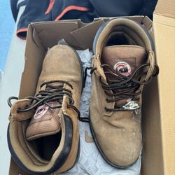 Steel Toe Work Boots Men Size 11