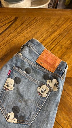 Levi Mickey Mouse Denim Pants