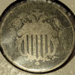 1866 Shield Nickels