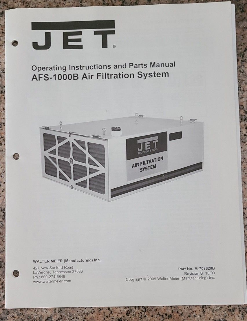 Air Filtration System For All Non Metallic Dust