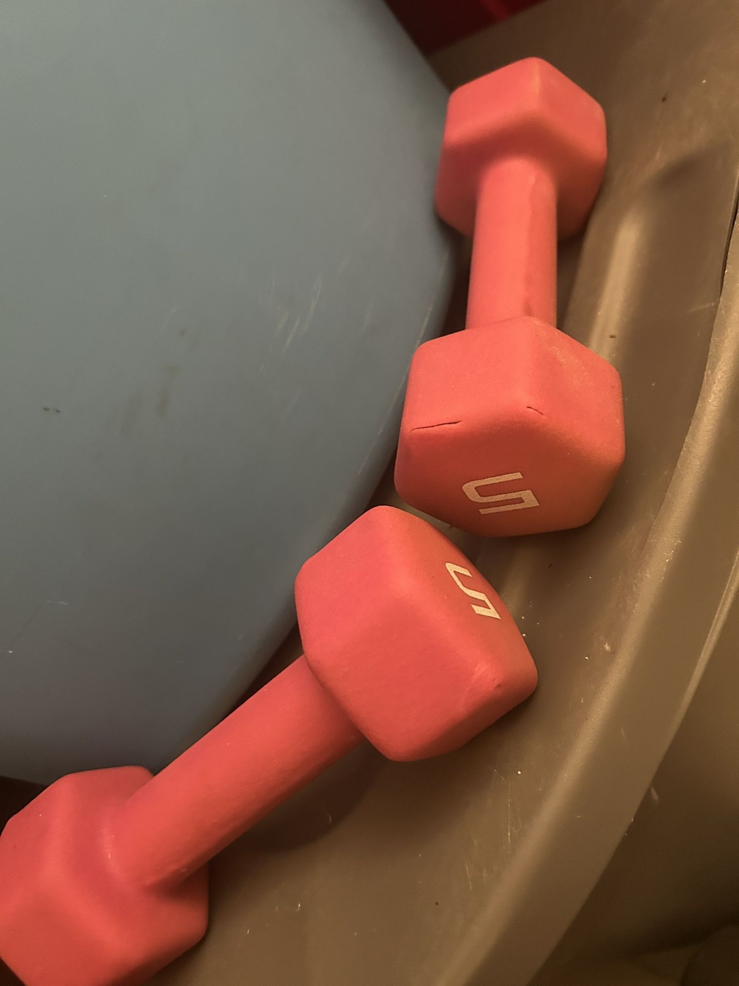 Pink 5 pounds weight