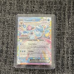 Glaceon ex - (Prismatic Evolutions Stamp) 026/131 Miscellaneous Cards & Product 