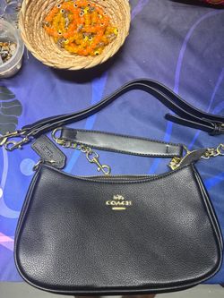 Black coach bag