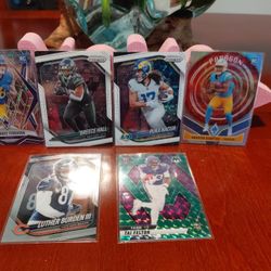 Football Cards Rookies And Inserts