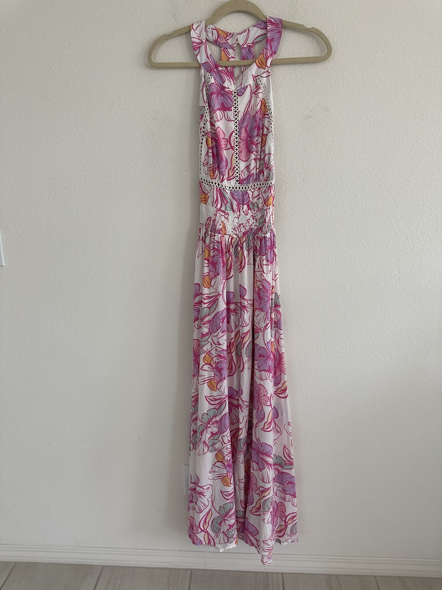 Able The Label For ANTHEOPOLOGIE Open Back Floral Maxi Dress