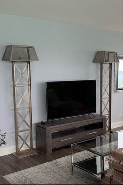 Large Industrial Floor Lamps