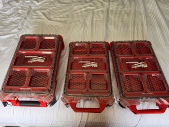 Milwaukee Packout Compact Organizers – Set of 3
