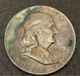 50 cents 1957. Coin USA.