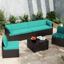 Luxurious 7 Piece Outdoor Furniture Patio