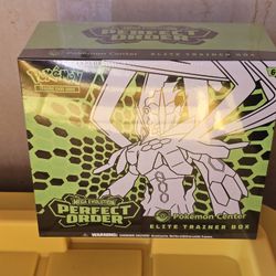 Perfect Order Pokemon Center Elite Trainer Box ETB