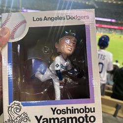 Yoshinobu Yamamoto Bobble head 