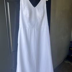 Vestido  Wedding Dress Nuevo  Dise Size 16 Pero Queda Como Un Size M / L