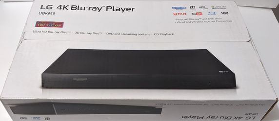 *NEW* LG UBKM9 Ultra-HD Blu-Ray Player