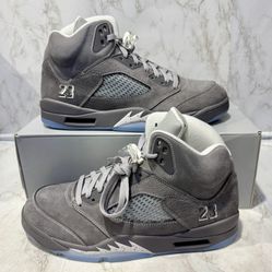 Air Jordan 5 Retro Wolf Grey (Multiple sizes)