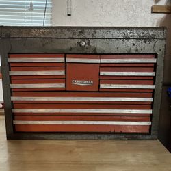 Craftsman Took Box W/ Sone Tools